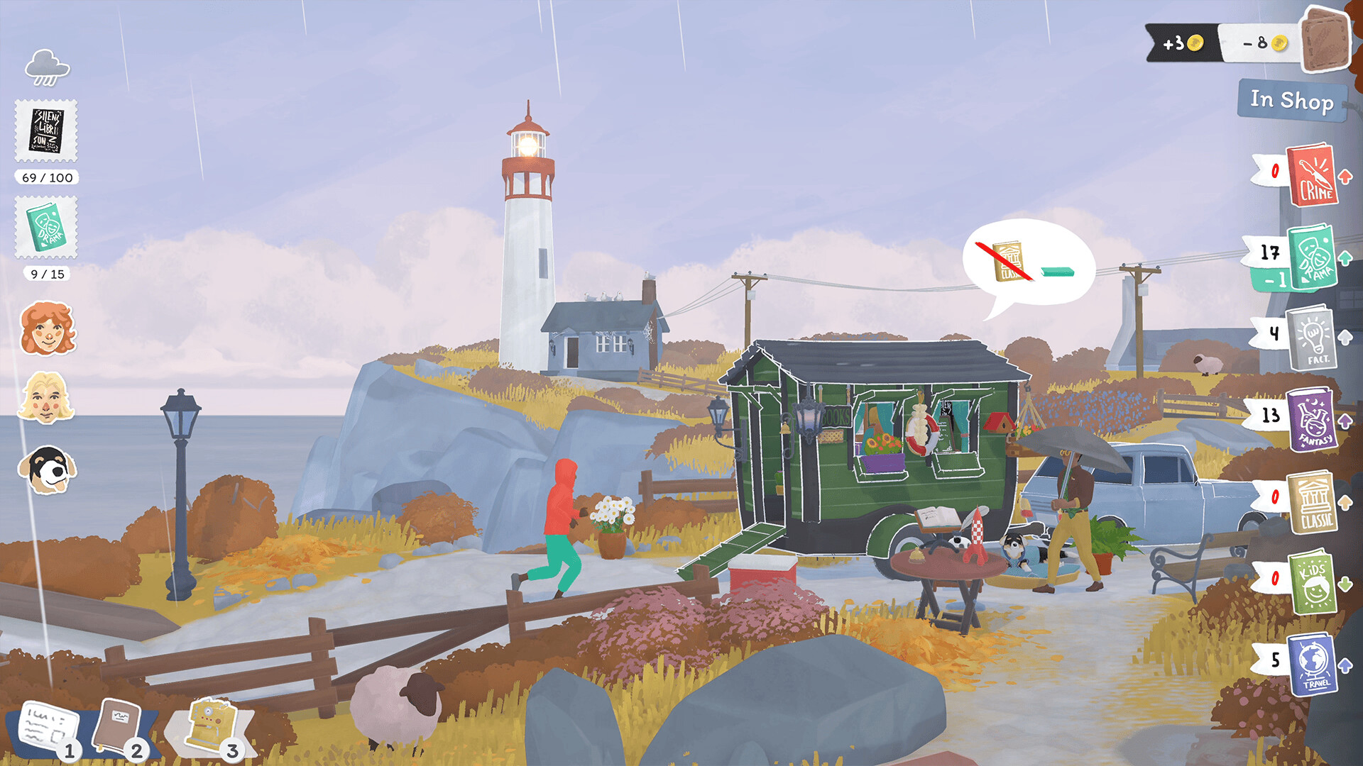 Скриншот из игры Tiny Bookshop - 4