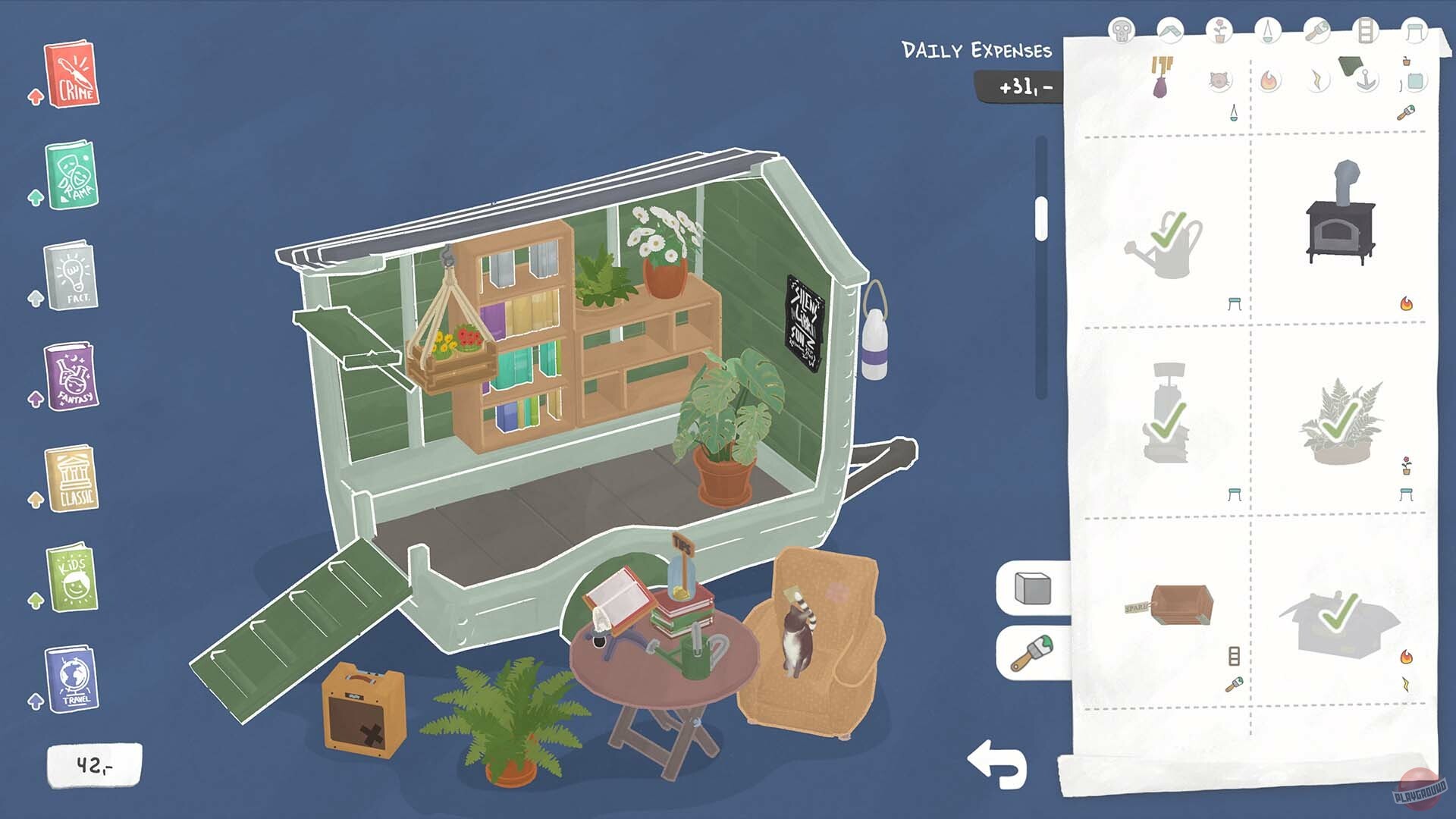 Скриншот из игры Tiny Bookshop - 3