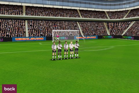 Скриншот из игры Flick Football - 2
