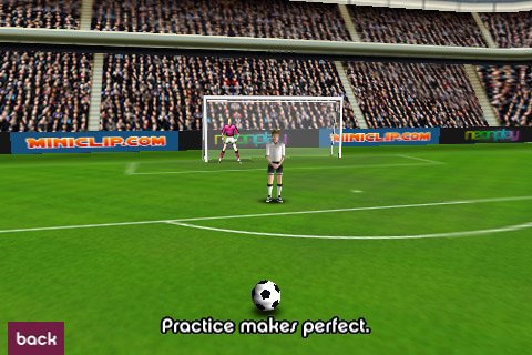 Скриншот из игры Flick Football - 3