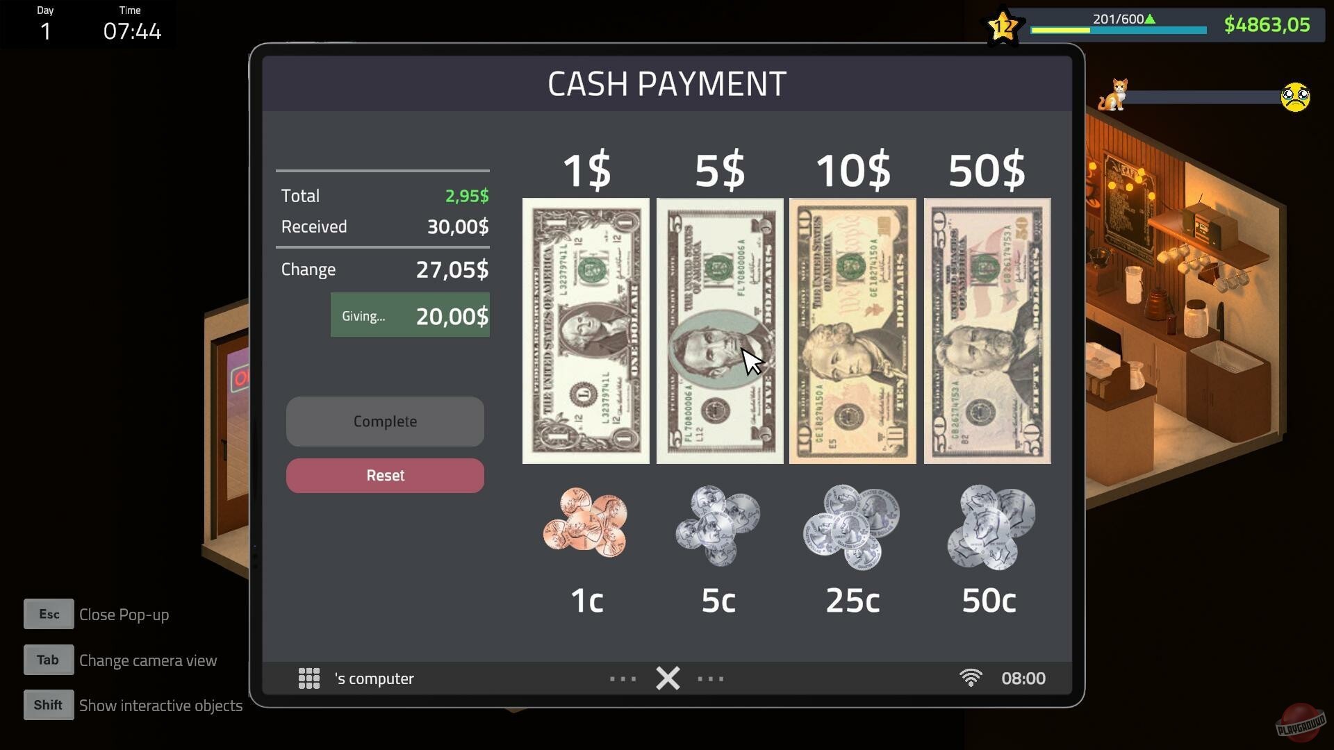 Скриншот из игры Coffee Please - 5