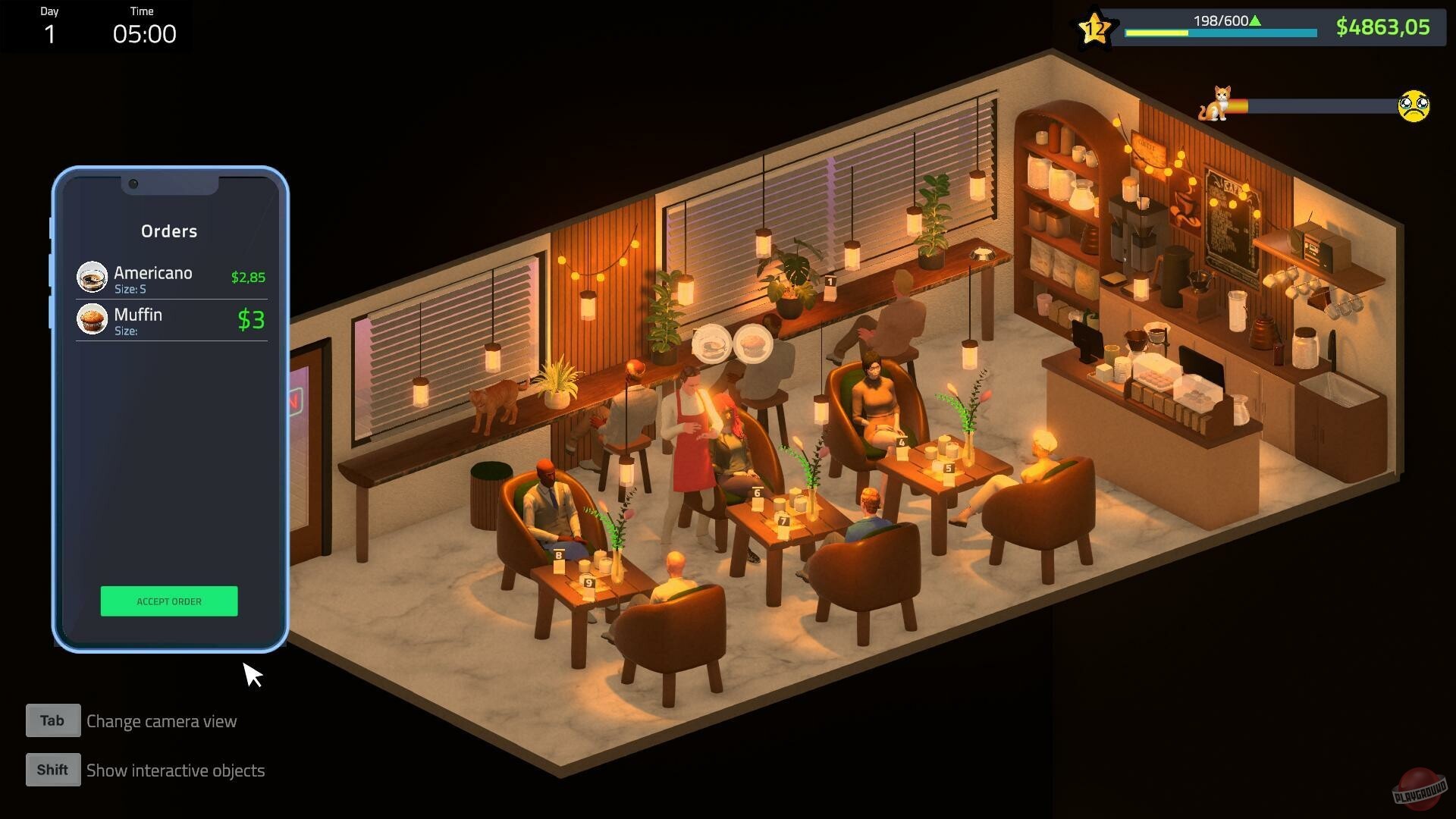 Скриншот из игры Coffee Please - 4