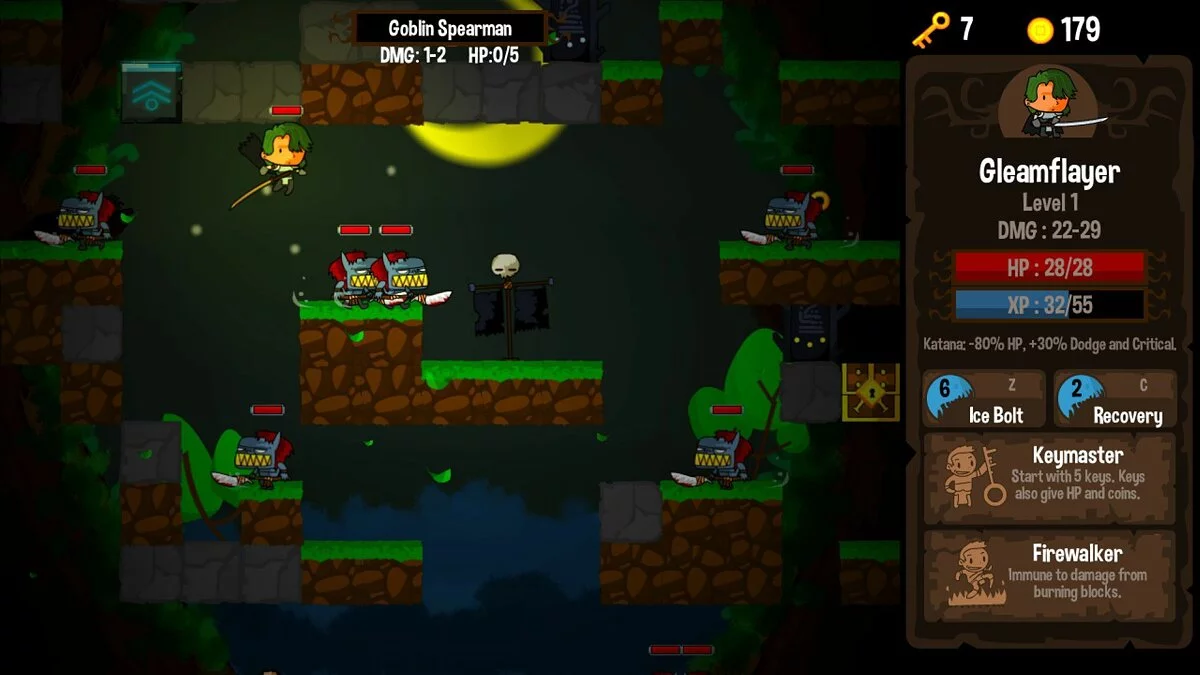 Скриншот из игры Vertical Drop Heroes - 19