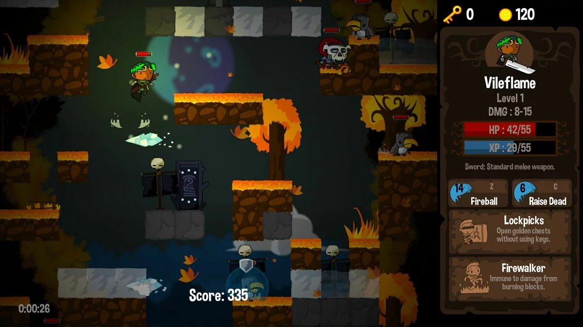 Скриншот из игры Vertical Drop Heroes - 22
