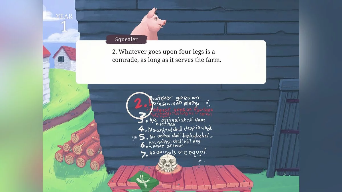 Скриншот из игры Orwell's Animal Farm - 14