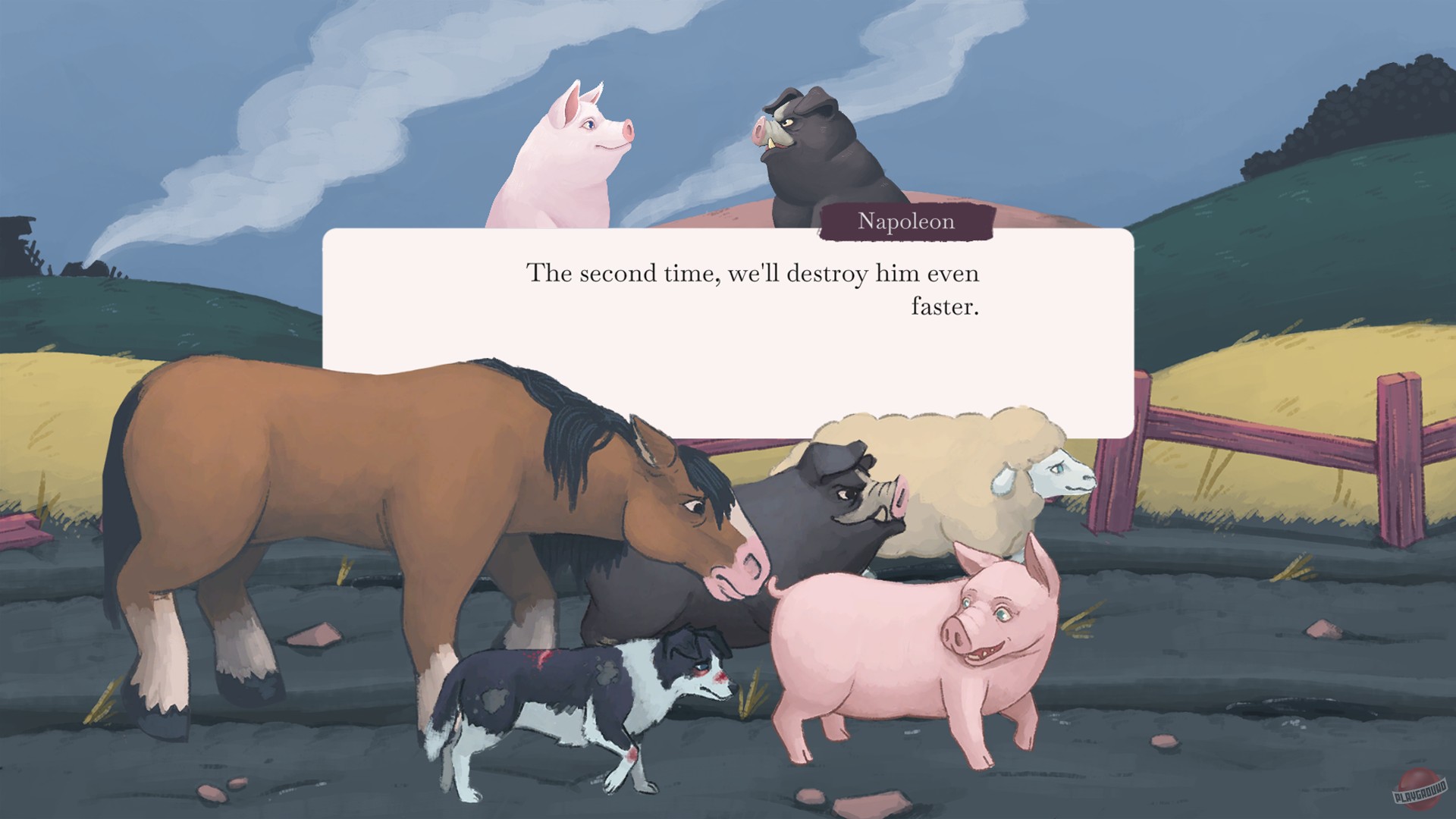 Скриншот из игры Orwell's Animal Farm - 8