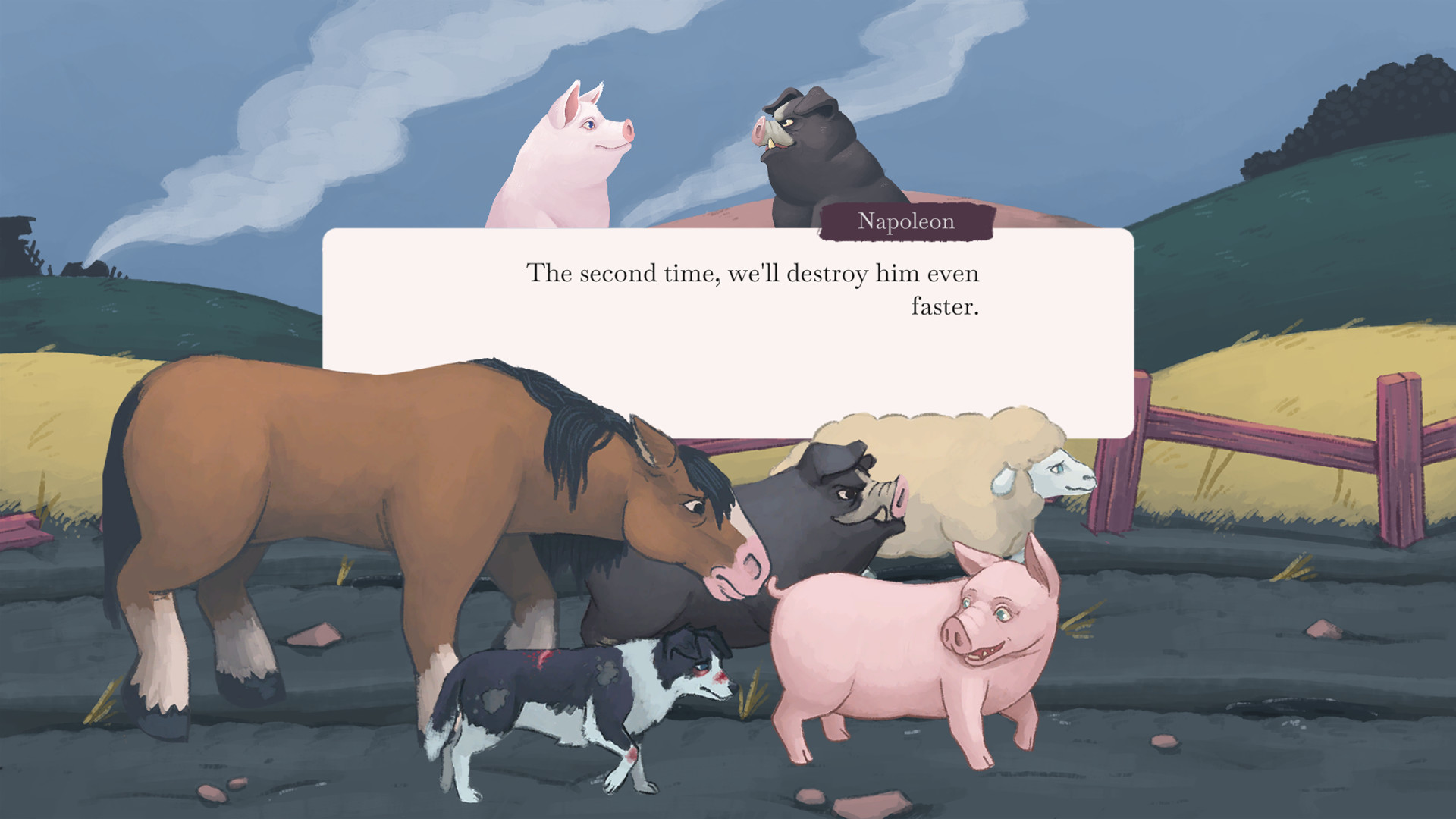 Скриншот из игры Orwell's Animal Farm - 2