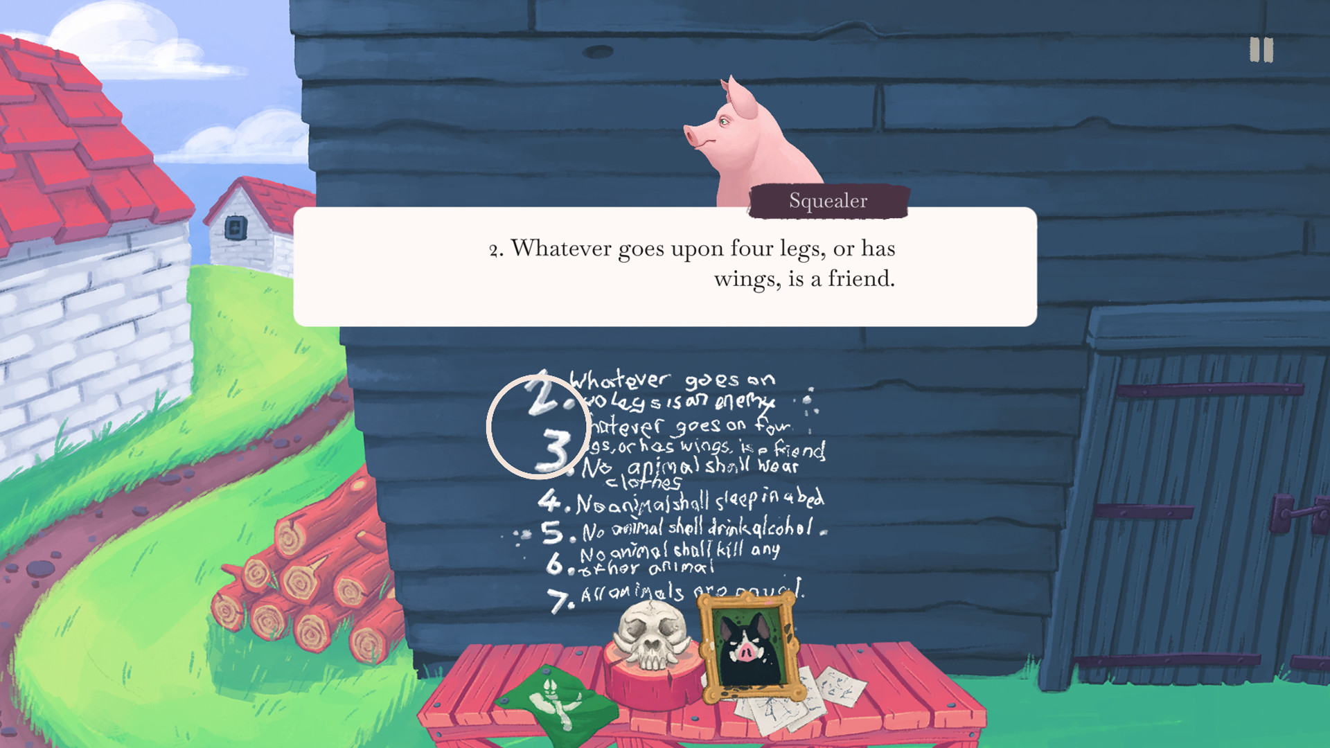Скриншот из игры Orwell's Animal Farm - 6