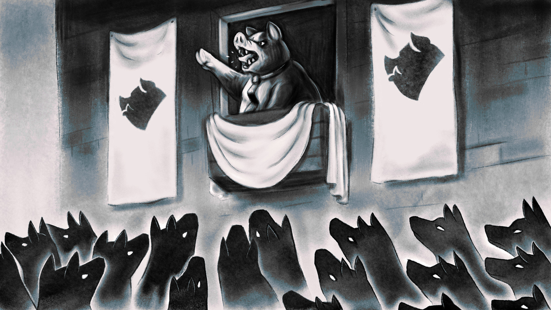 Скриншот из игры Orwell's Animal Farm - 7