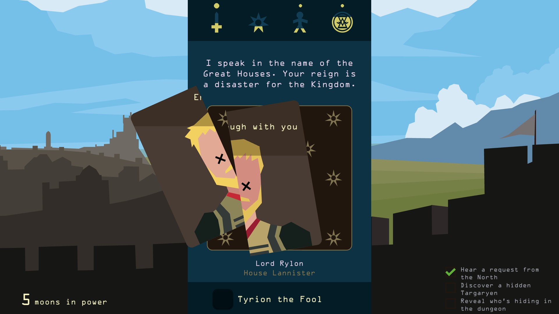 Скриншот из игры Reigns: Game of Thrones - 43