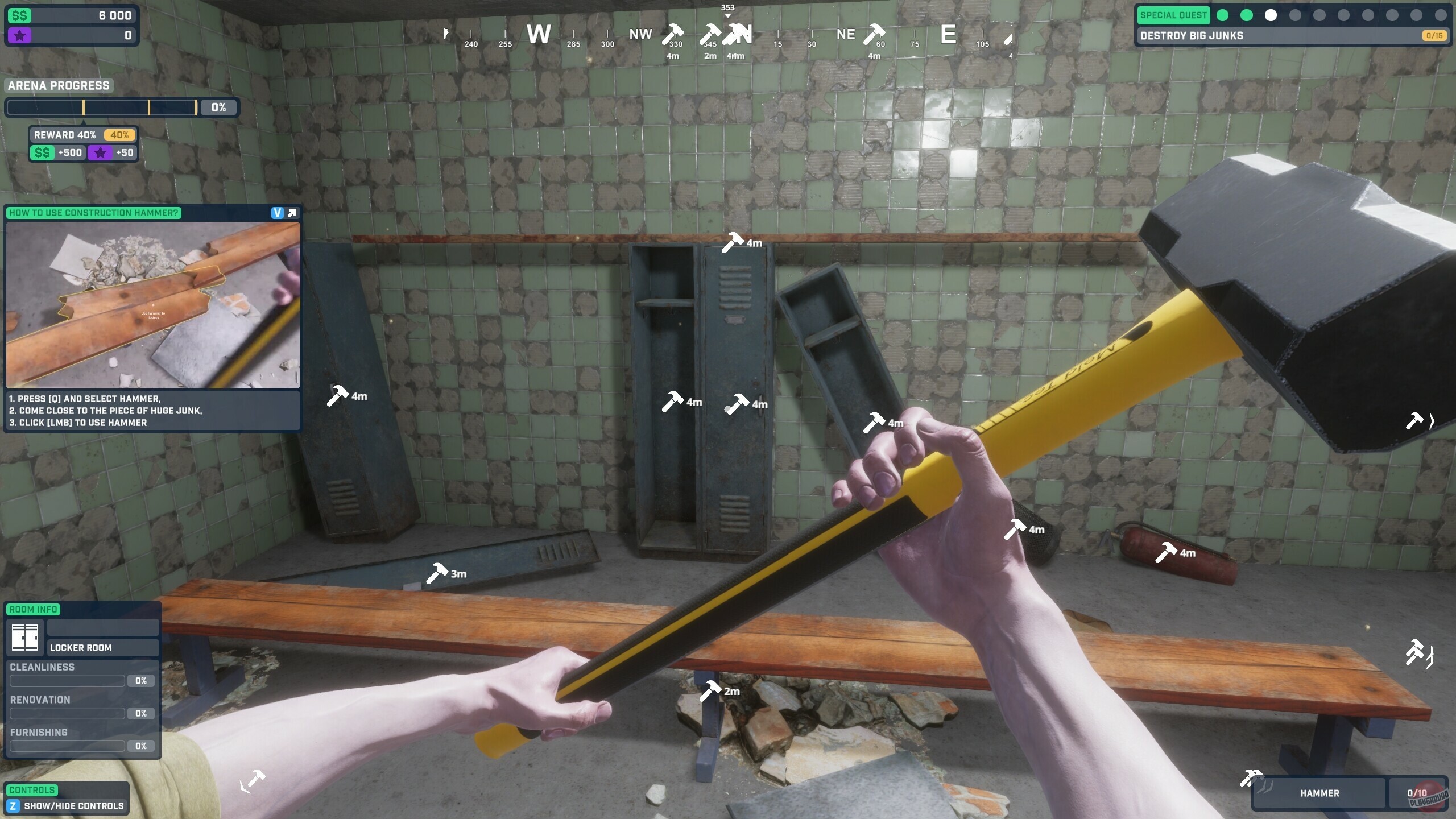 Скриншот из игры Arena Renovation - 2