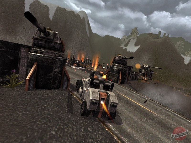 Скриншот из игры Auto Assault - 9