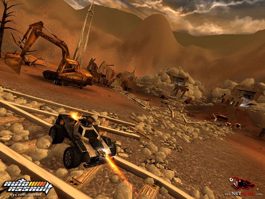 Скриншот из игры Auto Assault - 18