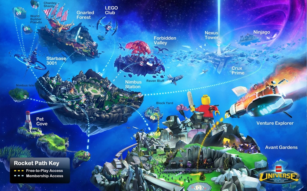 Скриншот из игры LEGO Universe - 57