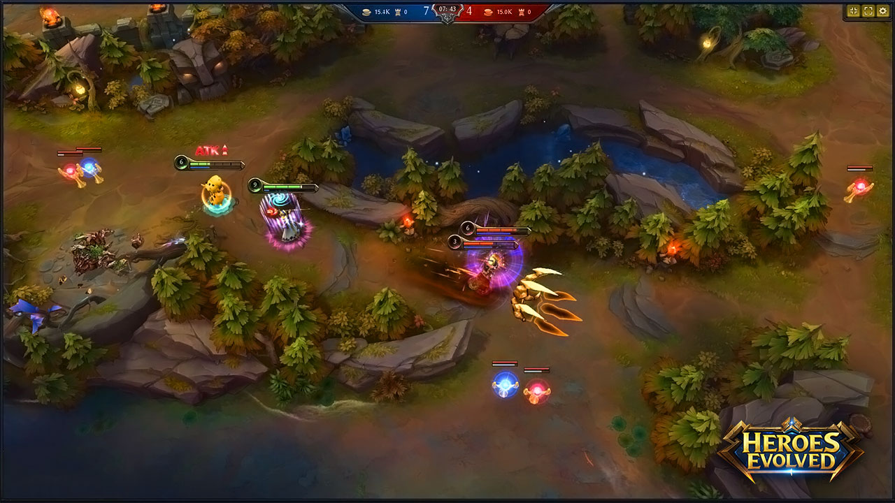 Скриншот из игры Heroes Evolved - 9