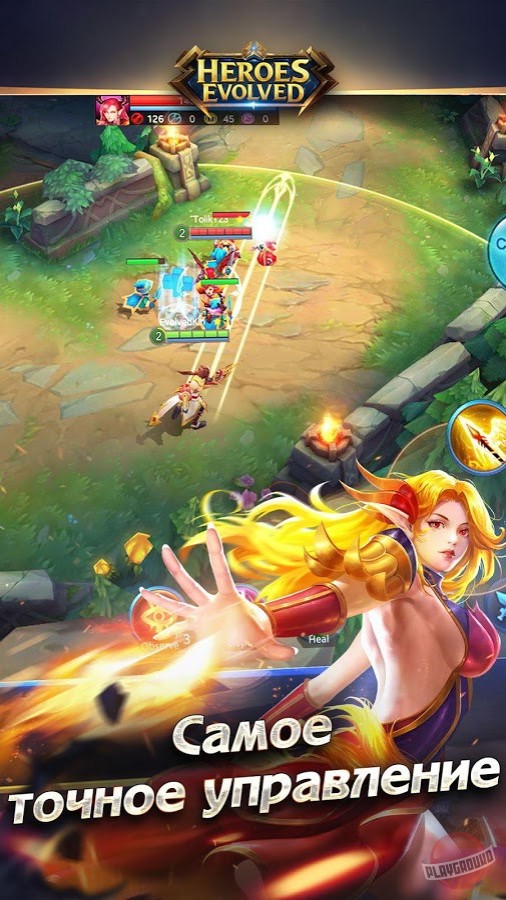 Скриншот из игры Heroes Evolved - 8