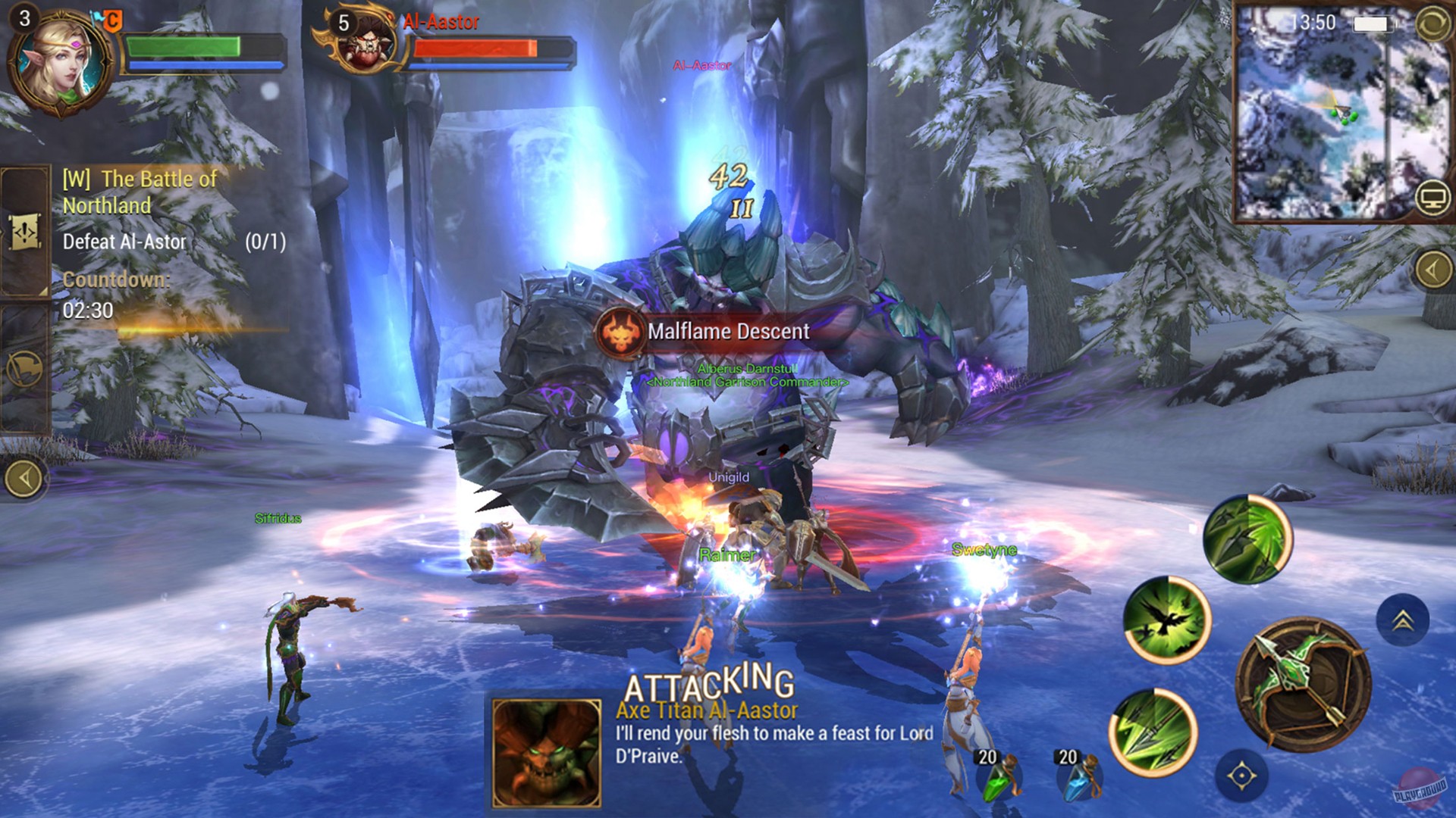 Скриншот из игры Crusaders of Light - 2