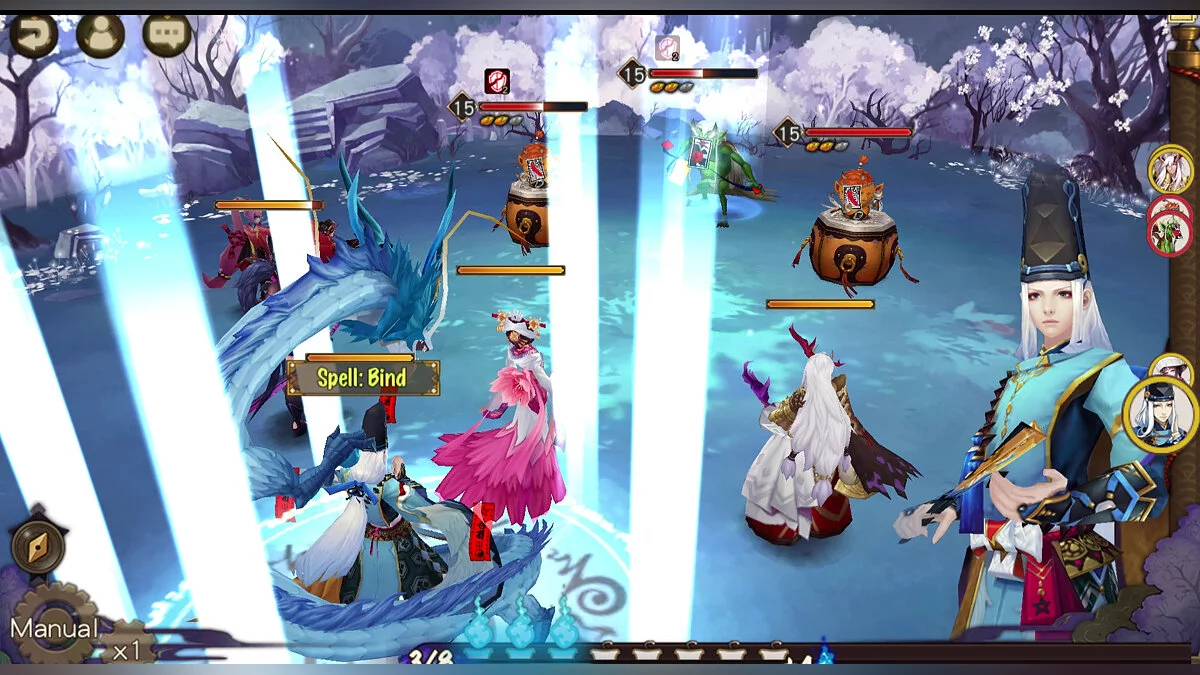 Скриншот из игры Onmyoji - 11