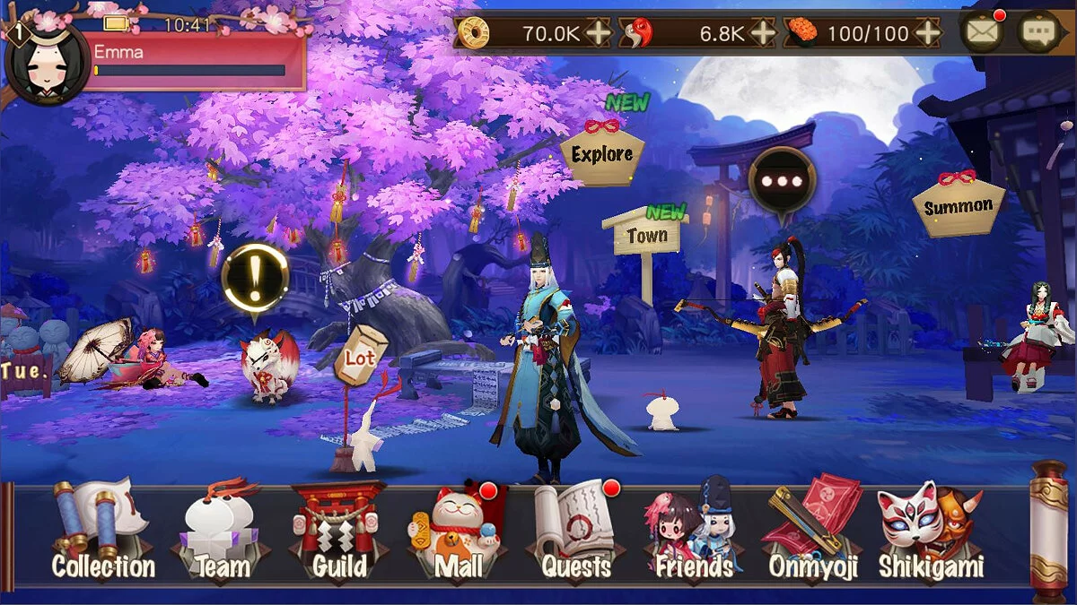 Скриншот из игры Onmyoji - 9