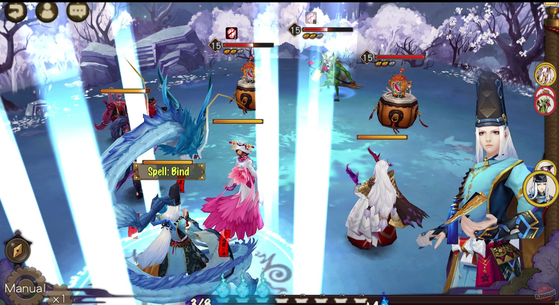 Скриншот из игры Onmyoji - 15