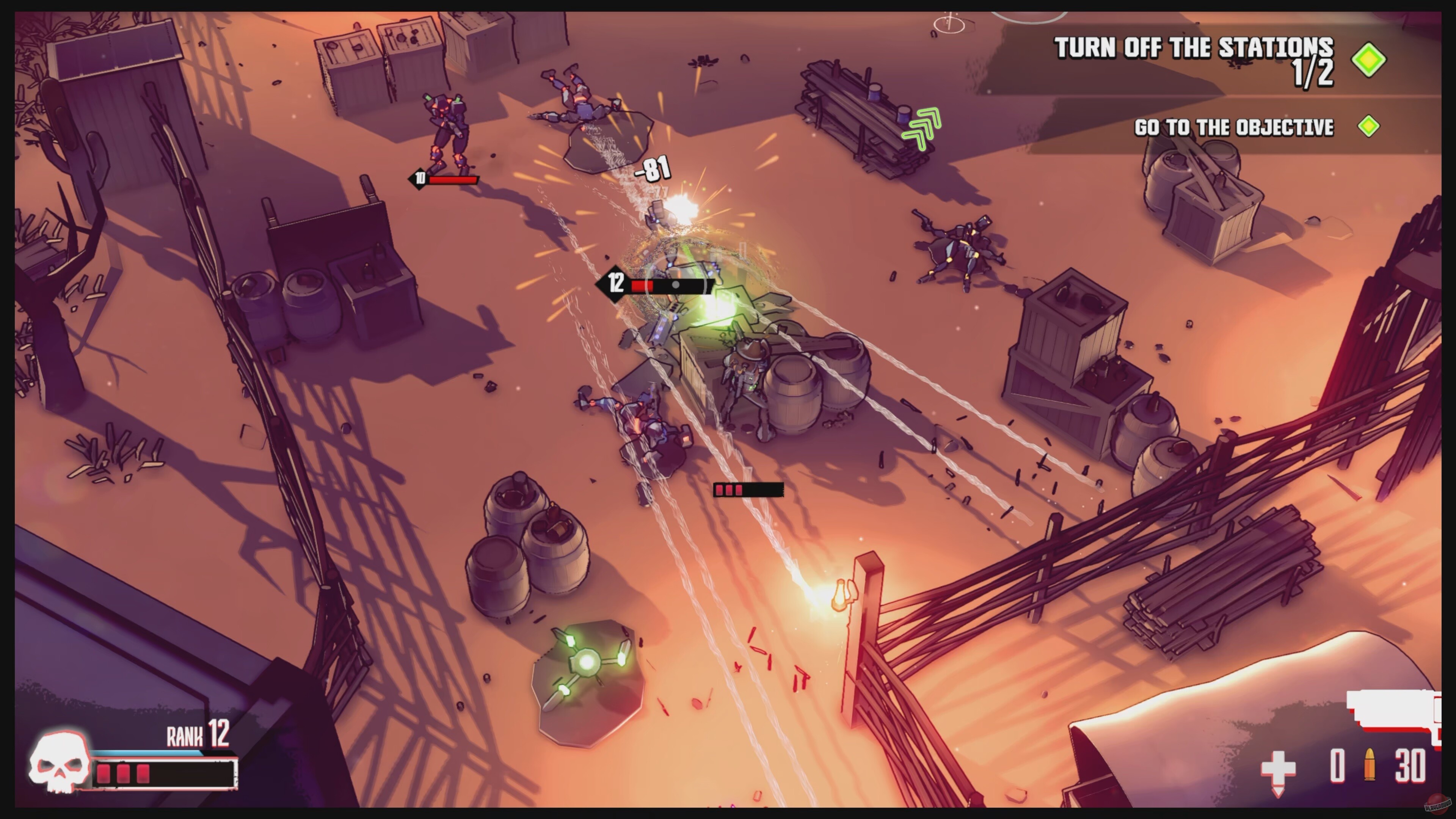 Скриншот из игры Dust & Neon - 11