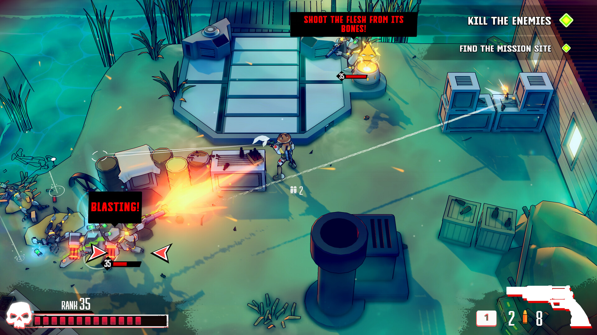 Скриншот из игры Dust & Neon - 6