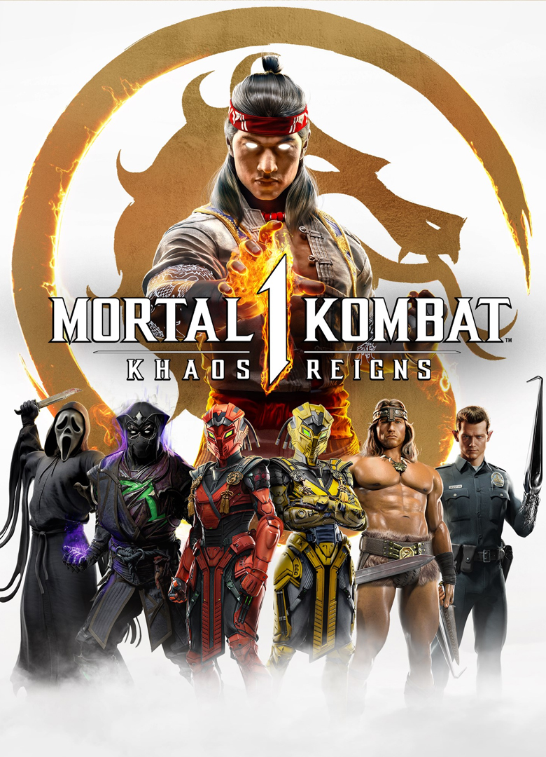 Обложка игры Mortal Kombat 1: Khaos Reigns
