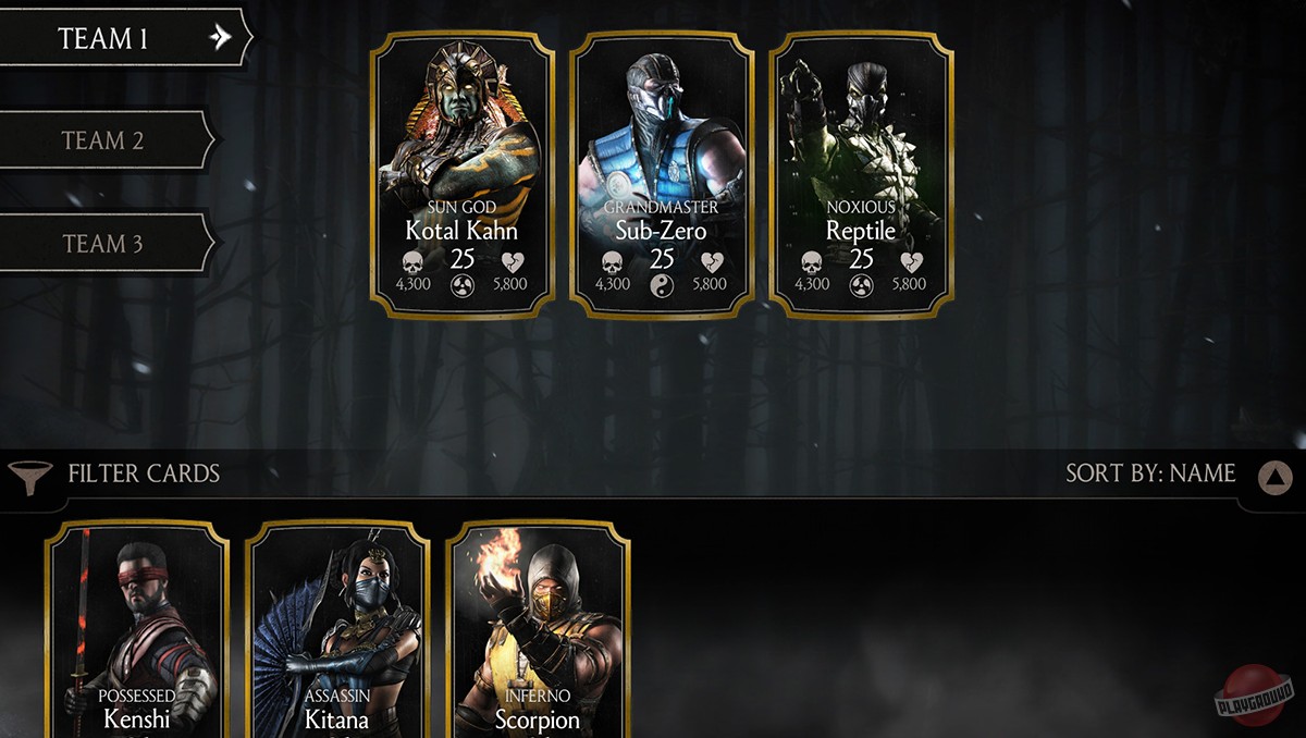 Скриншот из игры Mortal Kombat Mobile - 7