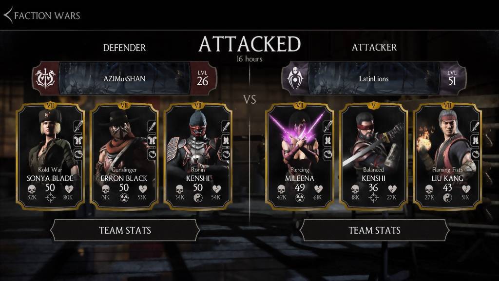 Скриншот из игры Mortal Kombat Mobile - 18