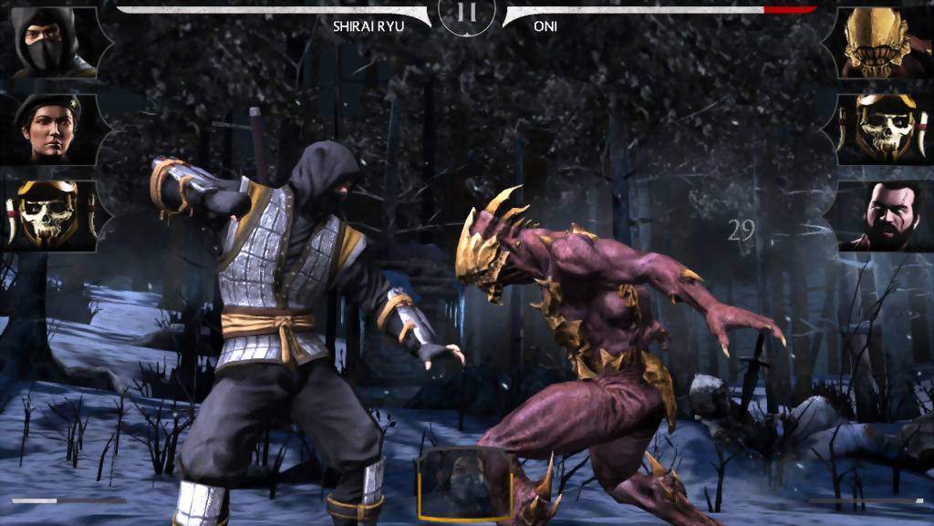 Скриншот из игры Mortal Kombat Mobile - 13