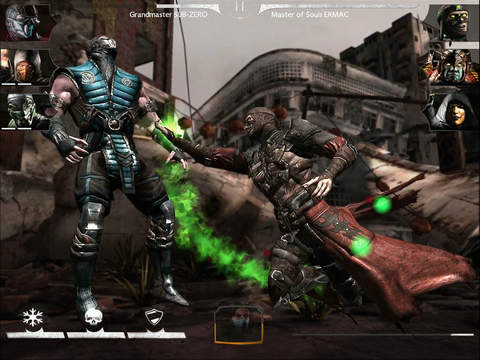 Скриншот из игры Mortal Kombat Mobile - 1