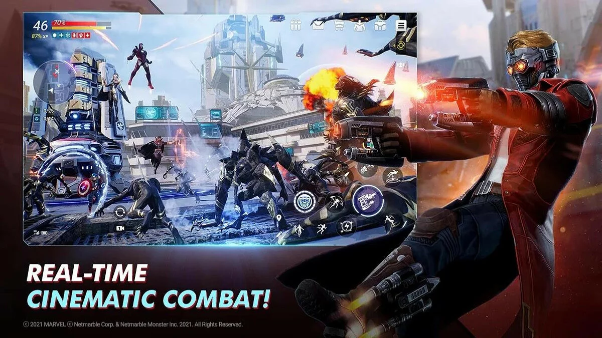 Скриншот из игры Marvel Future Revolution - 15