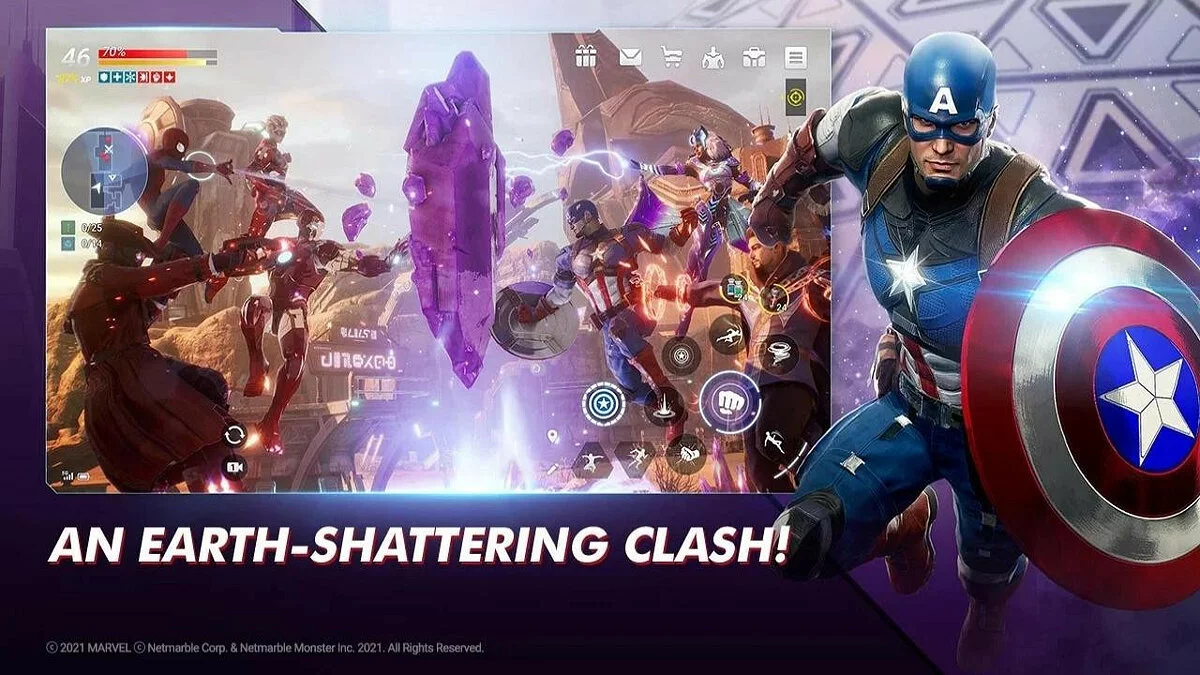 Скриншот из игры Marvel Future Revolution - 3