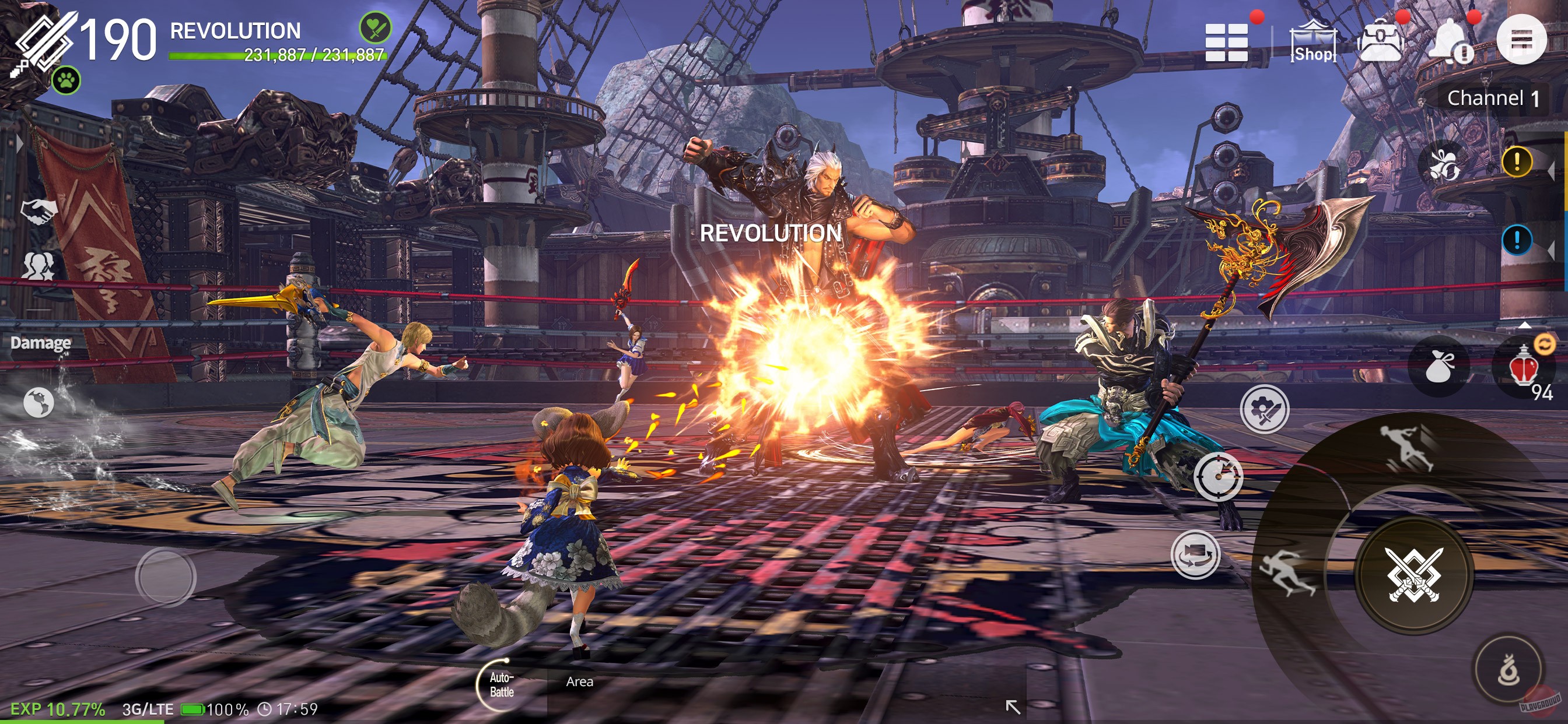 Скриншот из игры Blade & Soul: Revolution - 3