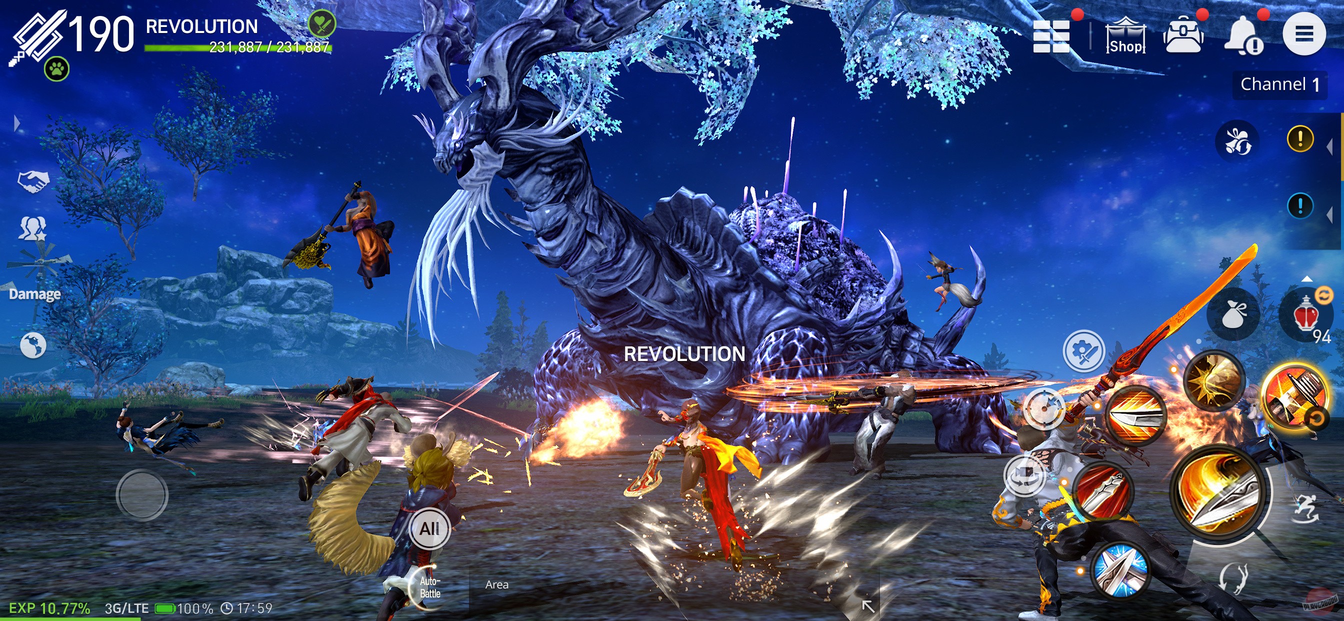 Скриншот из игры Blade & Soul: Revolution - 2
