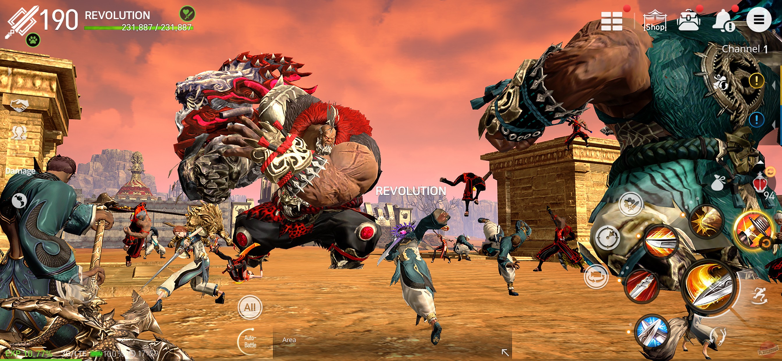 Скриншот из игры Blade & Soul: Revolution - 11