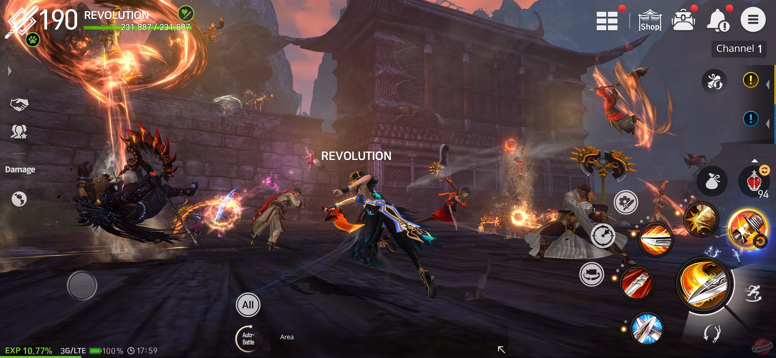 Скриншот из игры Blade & Soul: Revolution - 9