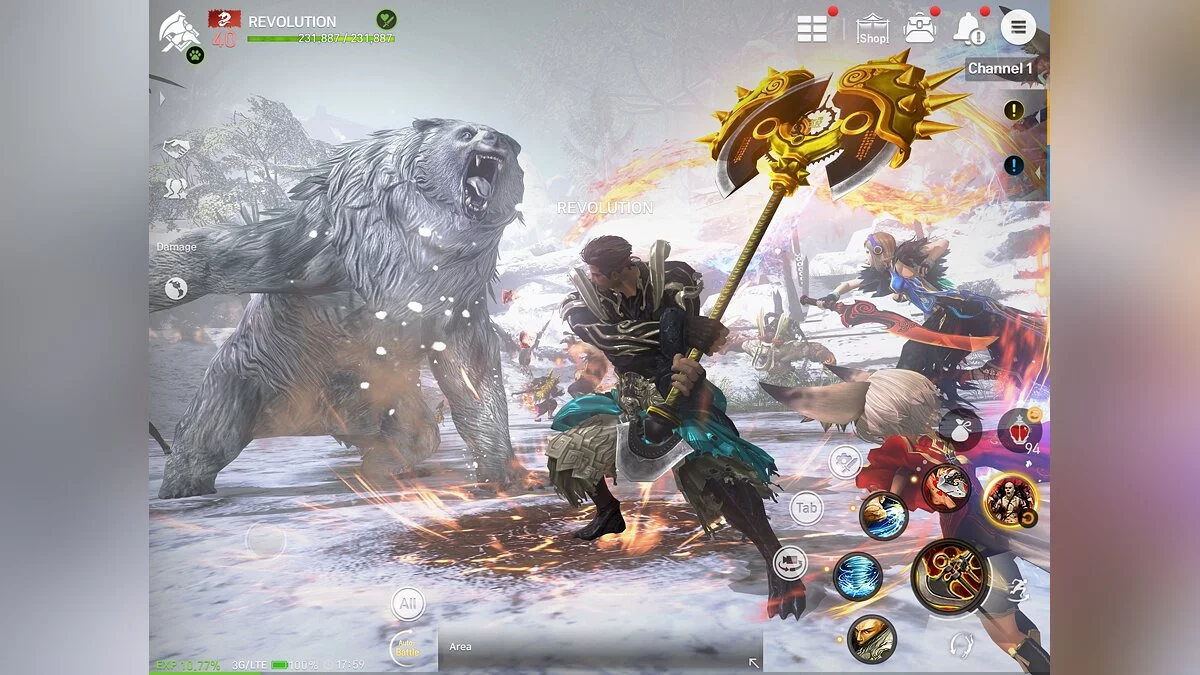 Скриншот из игры Blade & Soul: Revolution - 10