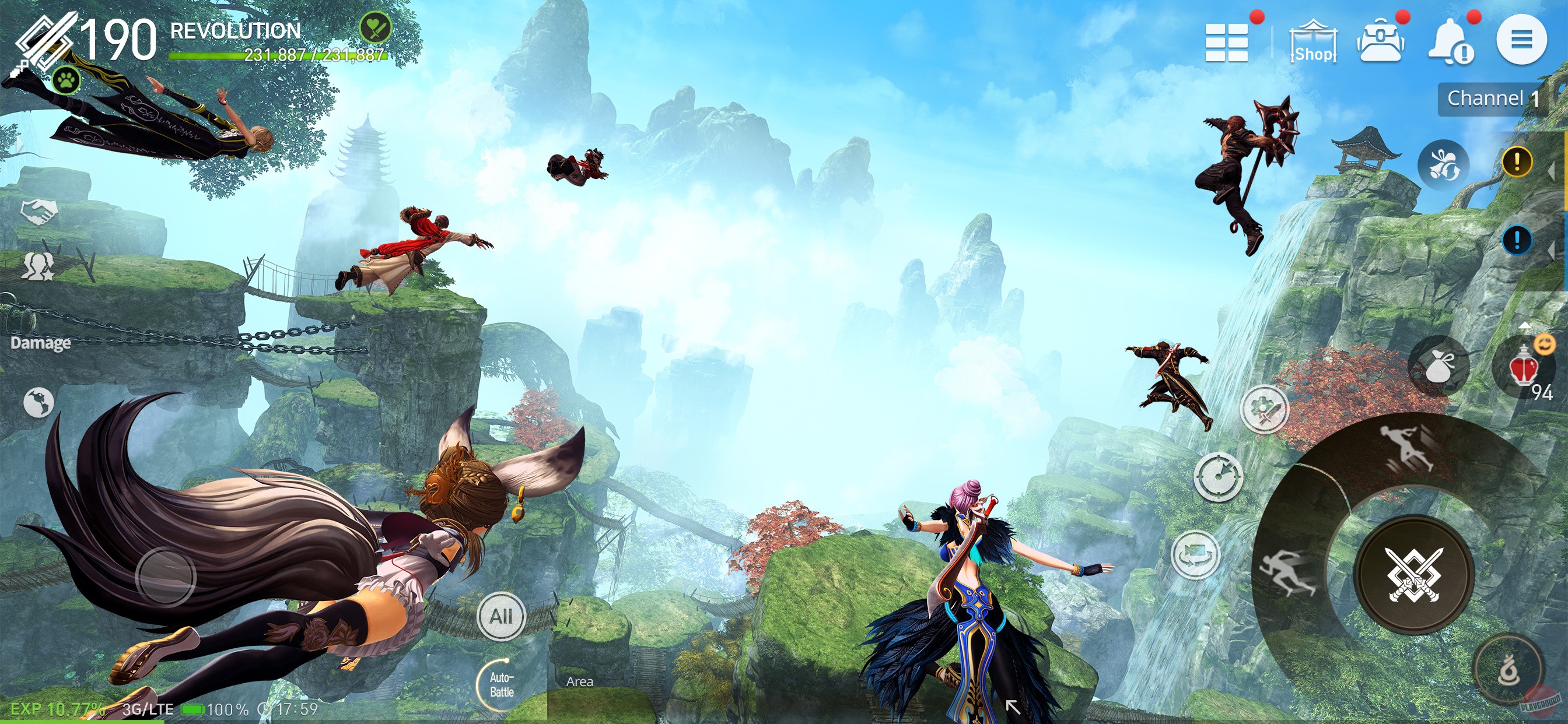 Скриншот из игры Blade & Soul: Revolution - 13