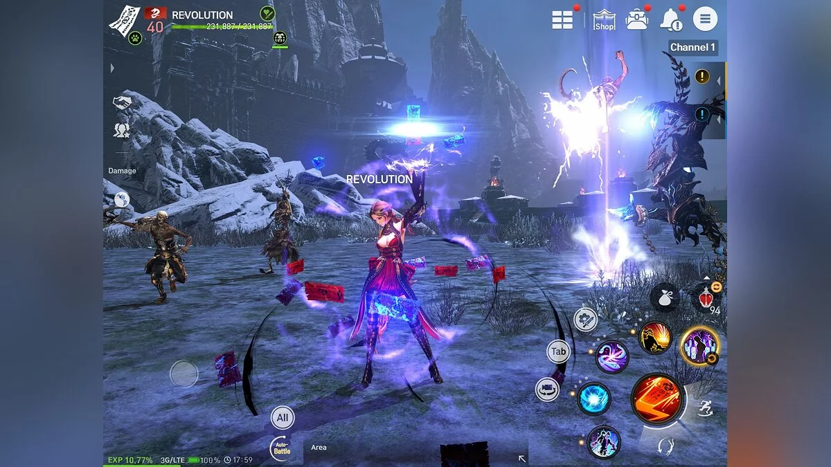 Скриншот из игры Blade & Soul: Revolution - 12