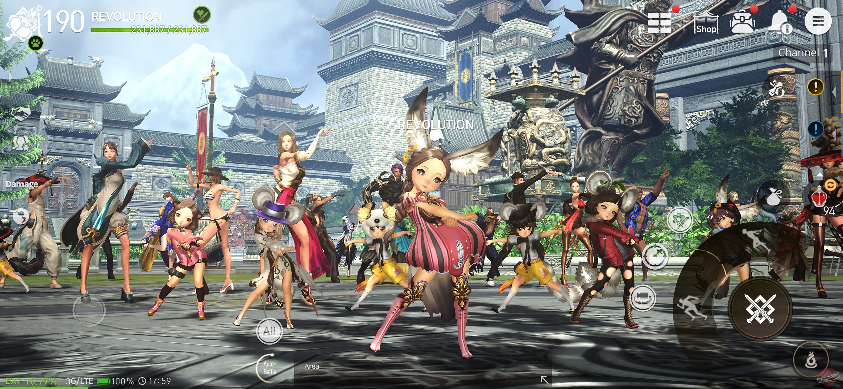 Скриншот из игры Blade & Soul: Revolution - 5