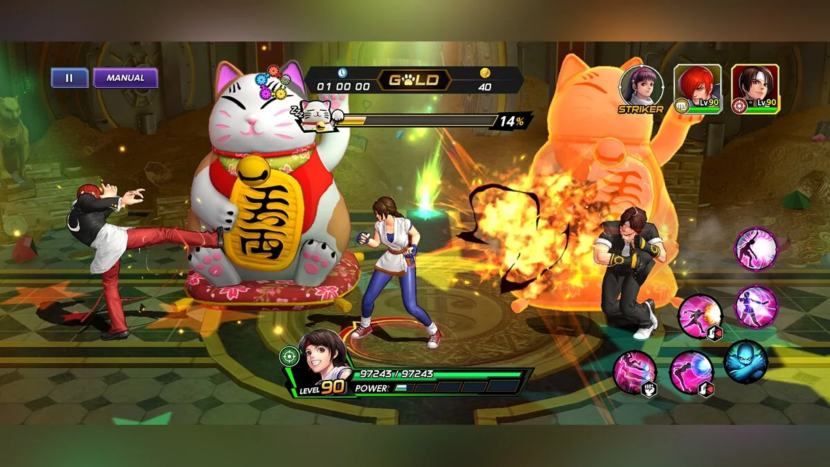 Скриншот из игры The King of Fighters All-Star - 9