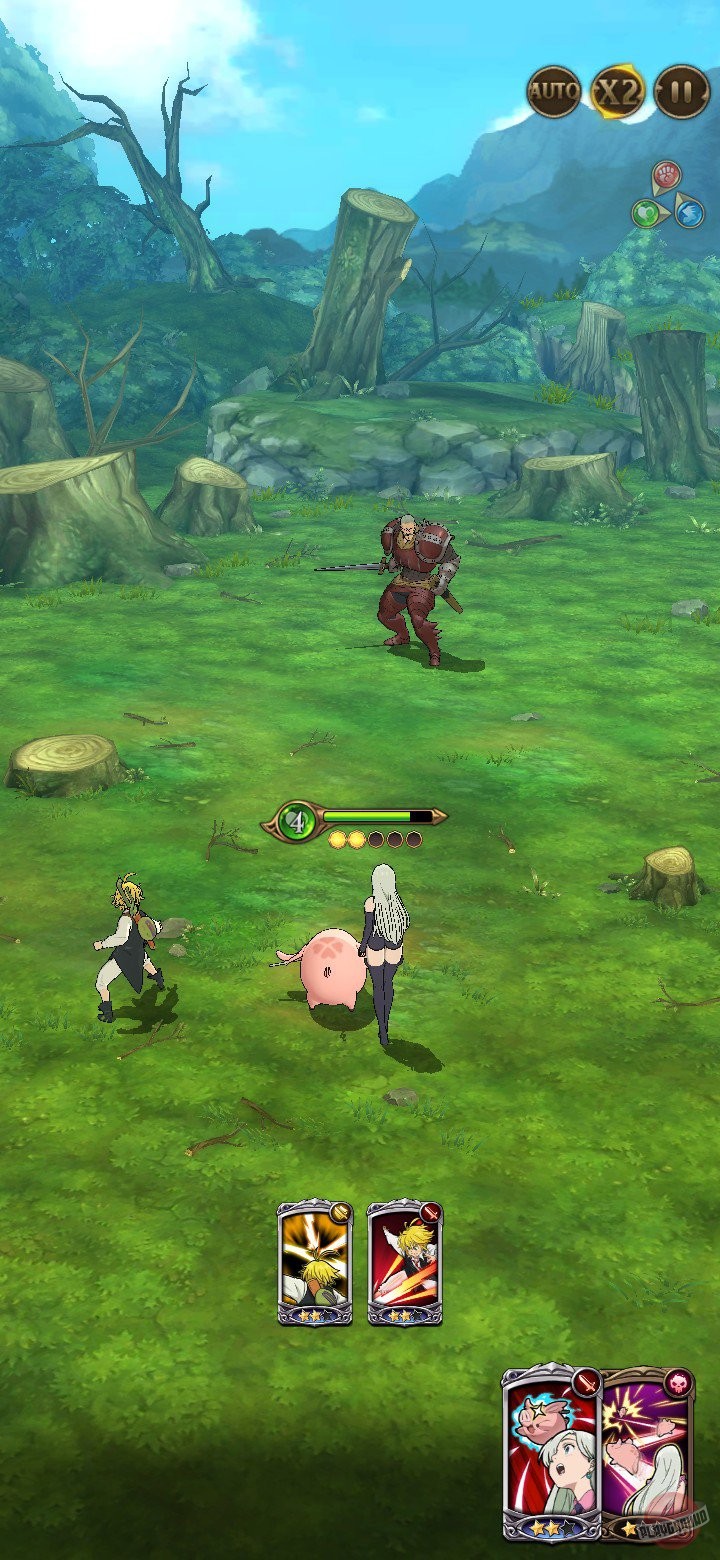 Скриншот из игры The Seven Deadly Sins: Grand Cross - 7
