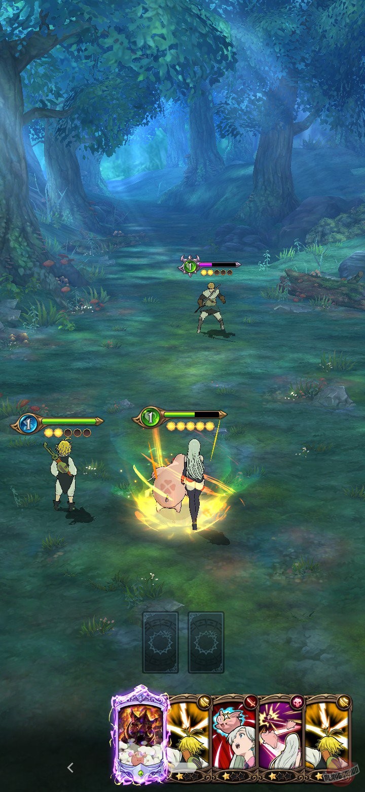 Скриншот из игры The Seven Deadly Sins: Grand Cross - 1