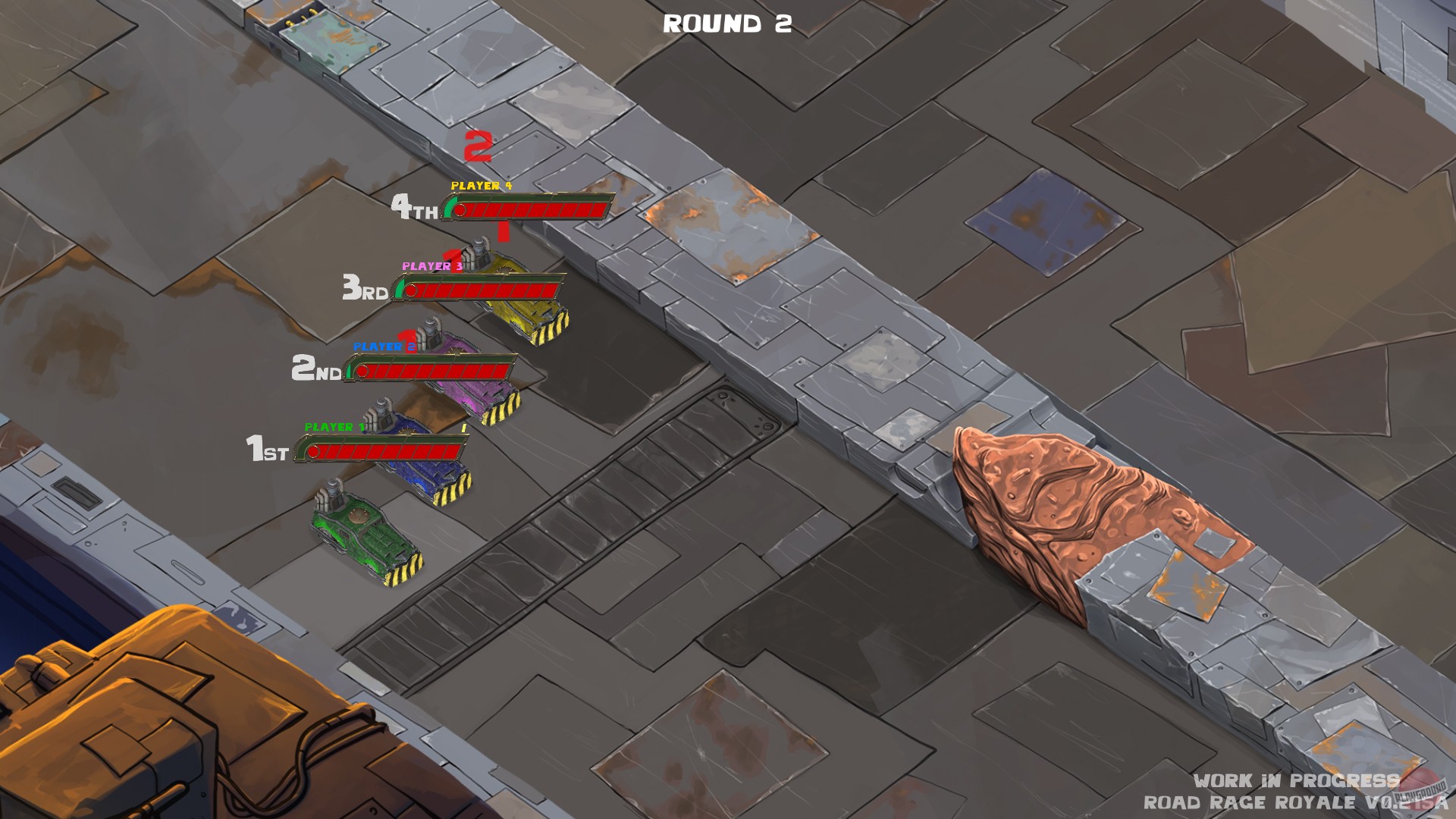 Скриншот из игры Road Rage Royale - 13