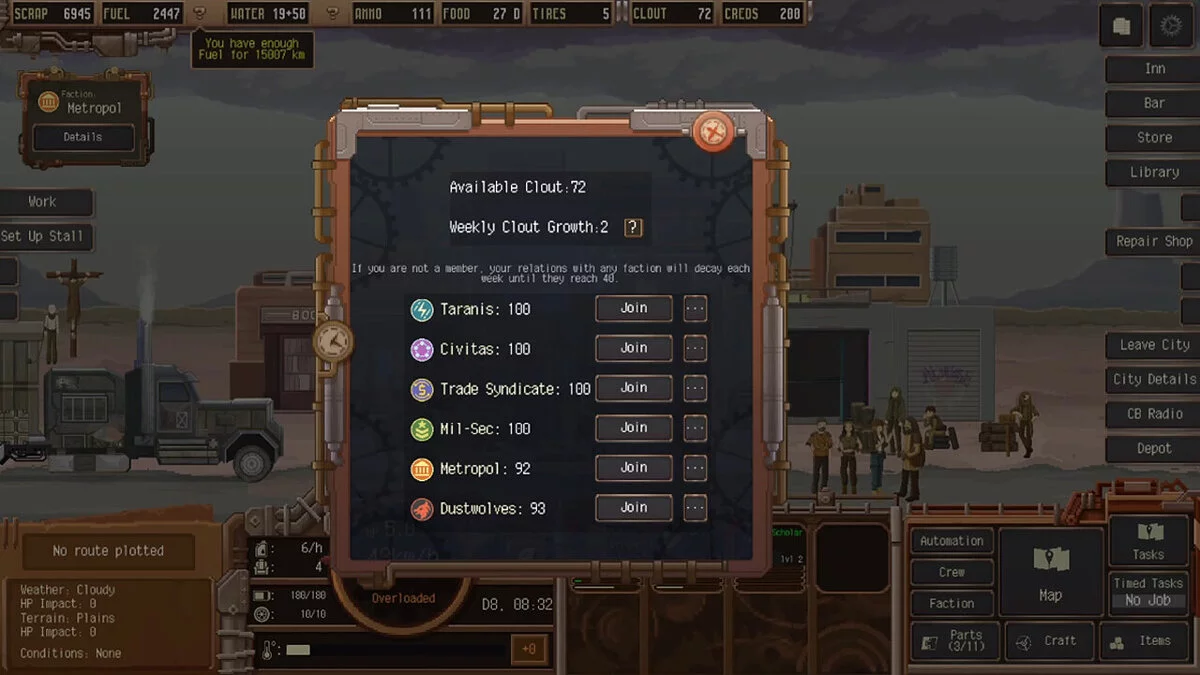 Скриншот из игры Dustland Delivery - 17