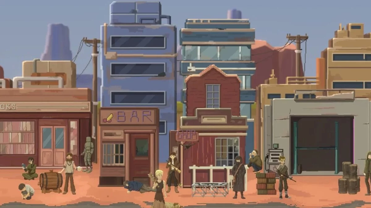 Скриншот из игры Dustland Delivery - 2