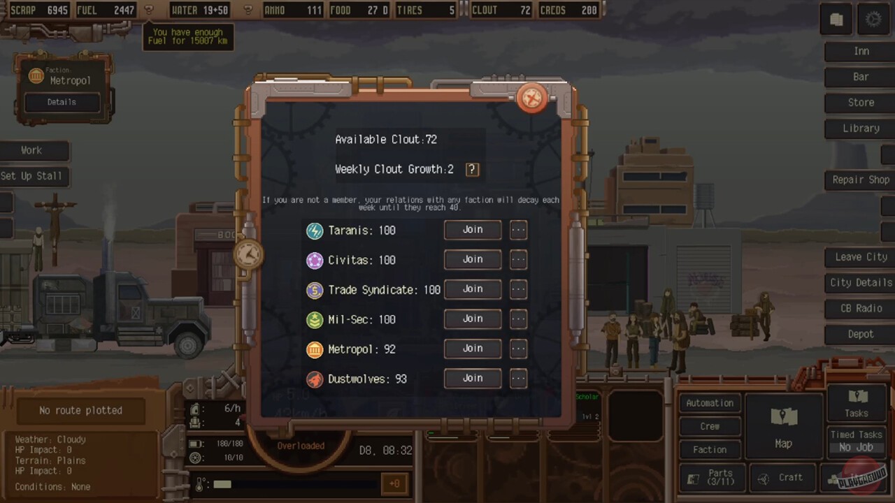 Скриншот из игры Dustland Delivery - 5