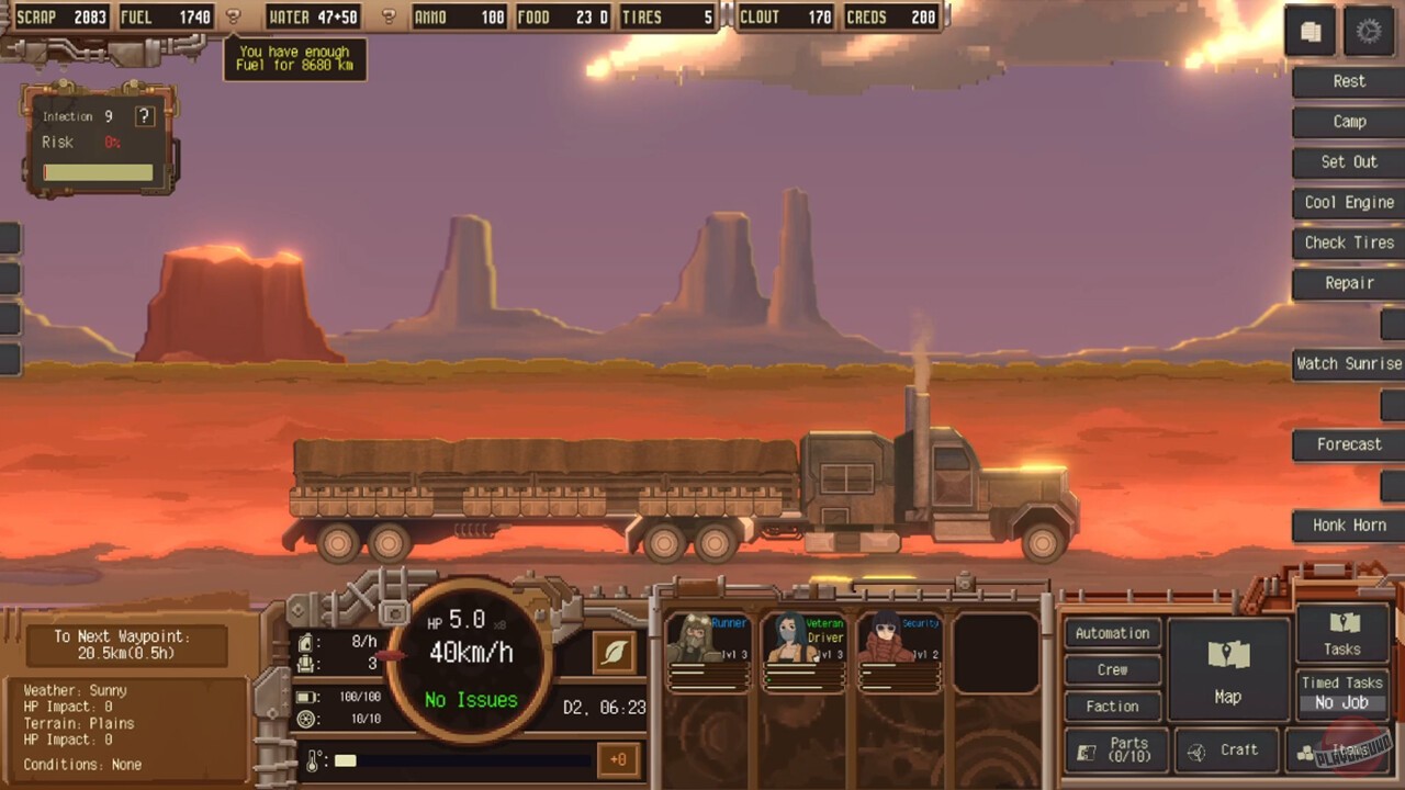 Скриншот из игры Dustland Delivery - 15