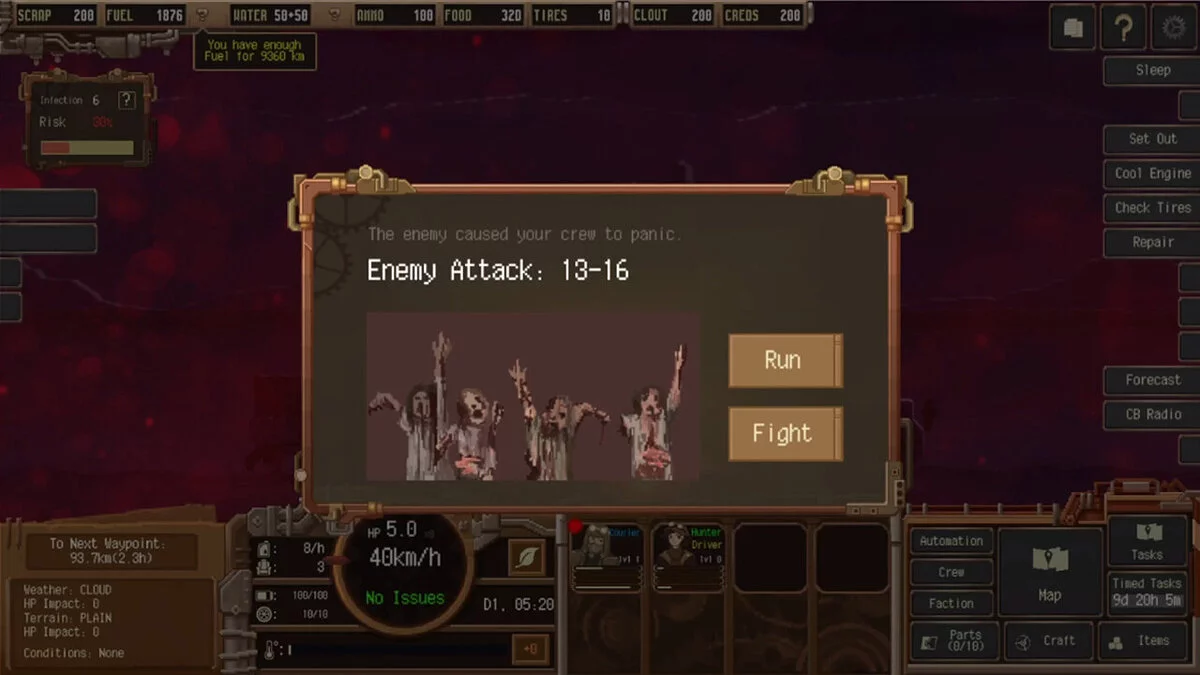 Скриншот из игры Dustland Delivery - 13